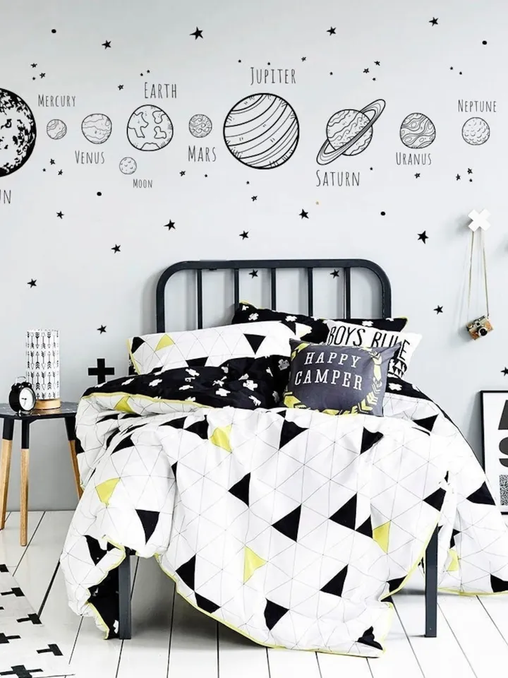 Planets Wall Sticker , Solar System, Stars Wall Sticker h143
