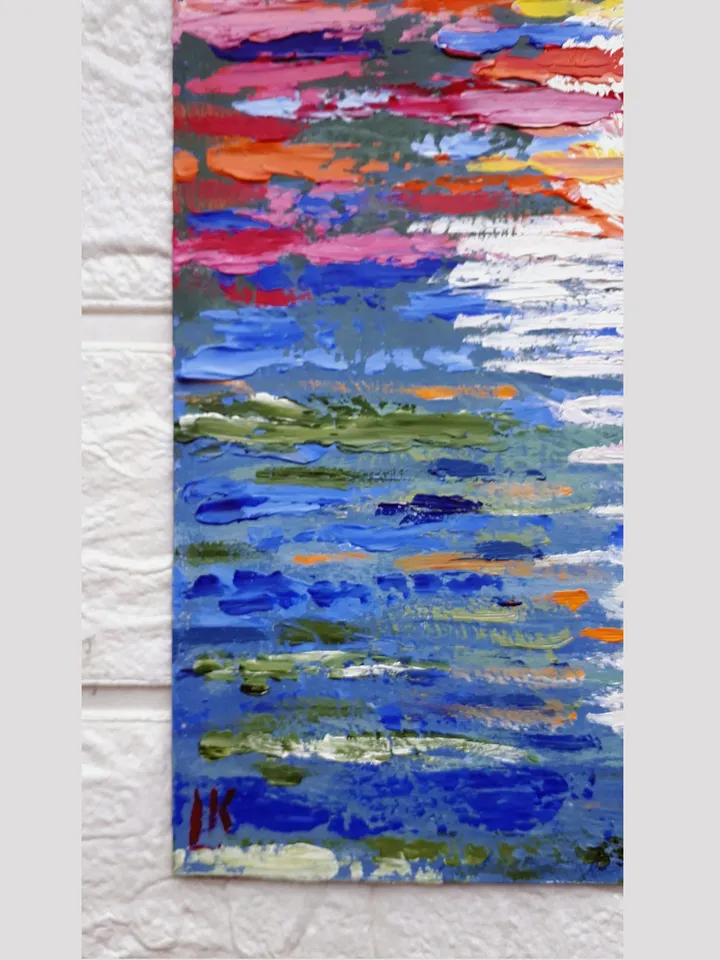 Where the Winds Blow, Seascape Sunset Painting
