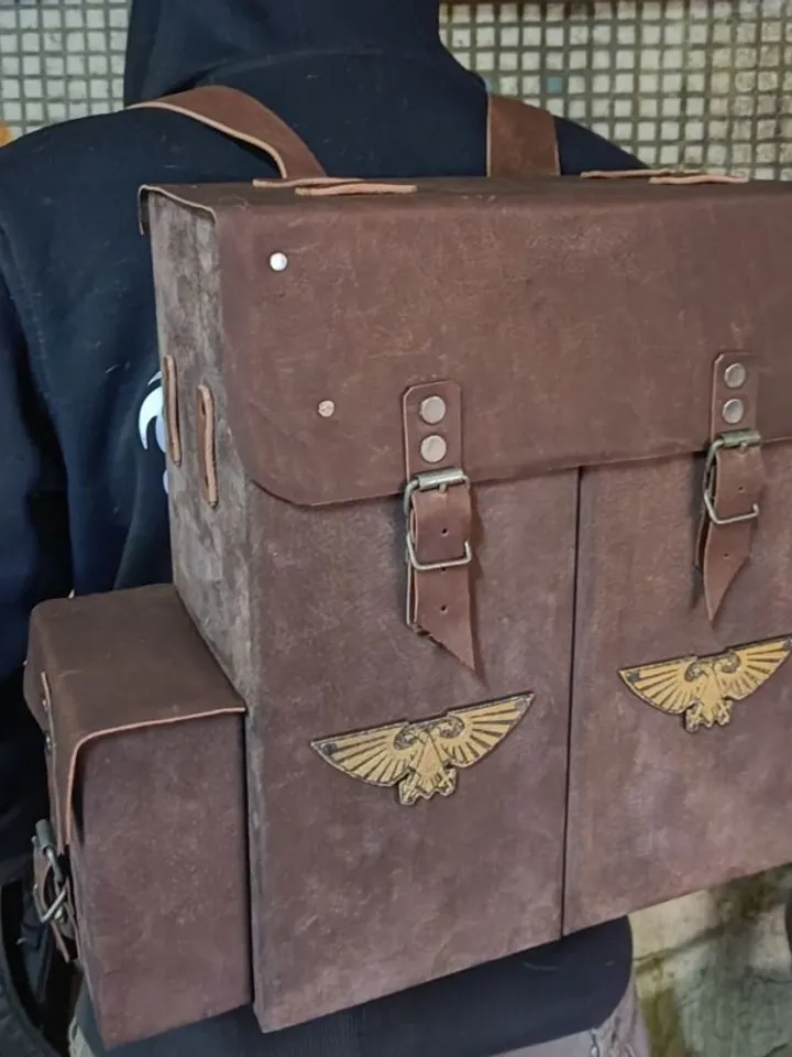 Death Korps of Krieg Siege Regiment BackPack Krieger Backpack = Astra Militarum