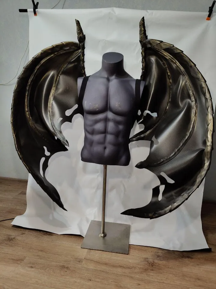 Bat wings, black wings, demon wings, bat wings costume, bat cosplay, black wings costume
