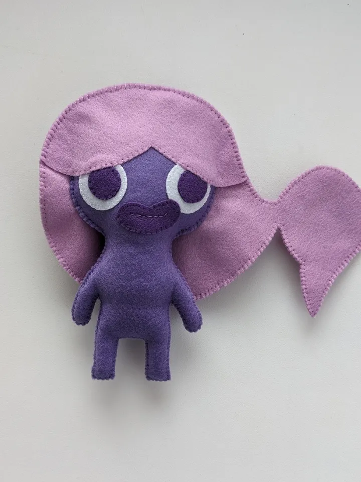 Endless alphabet Monsters Felt toys, Endless Numbers - Amy Monster