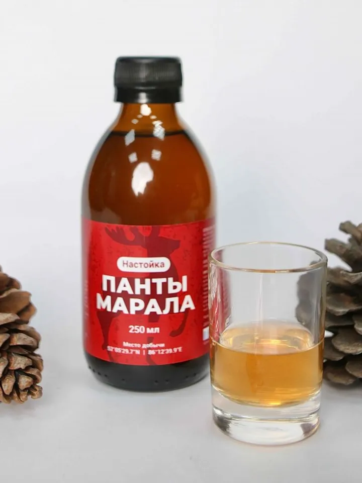 Maral antler tincture 100%, 250 ml