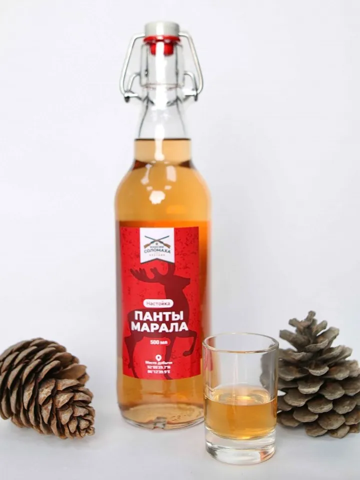 Maral antler tincture 100%, 500 ml