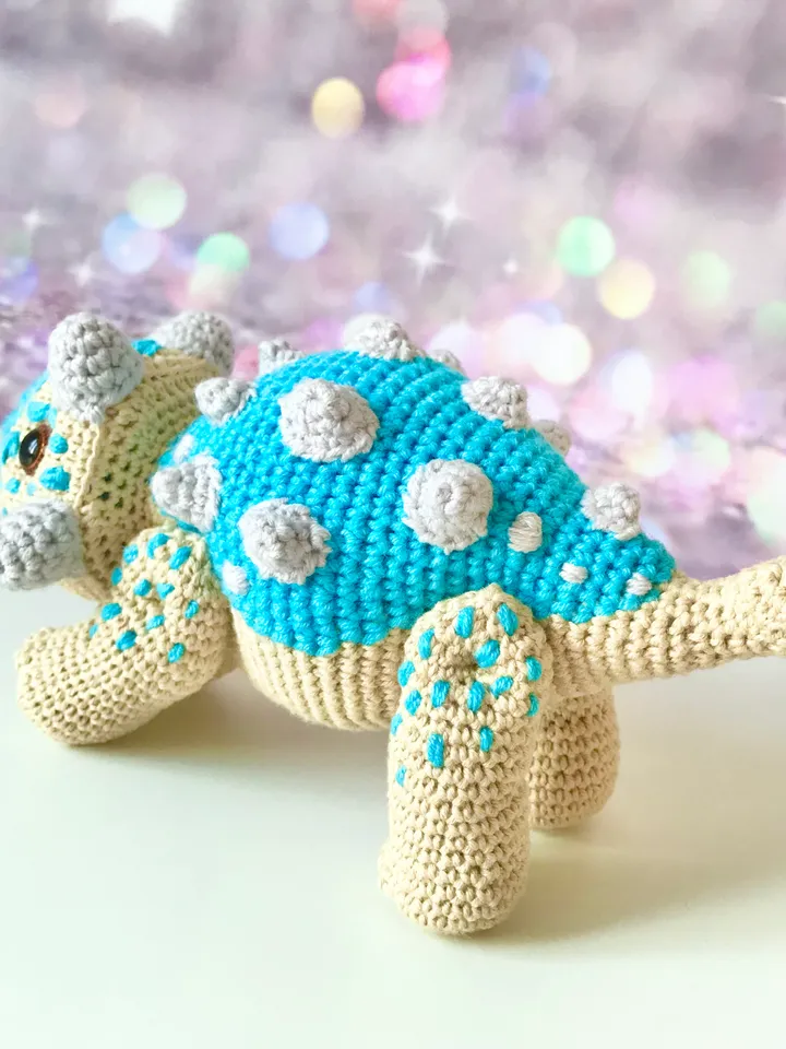 Crochet Pattern Ankylozaur