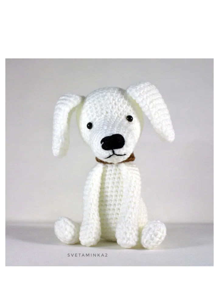 Crochet Dog Pattern. Crochet Puppy Pattern. Amigurumi. Digital Download. PDF.