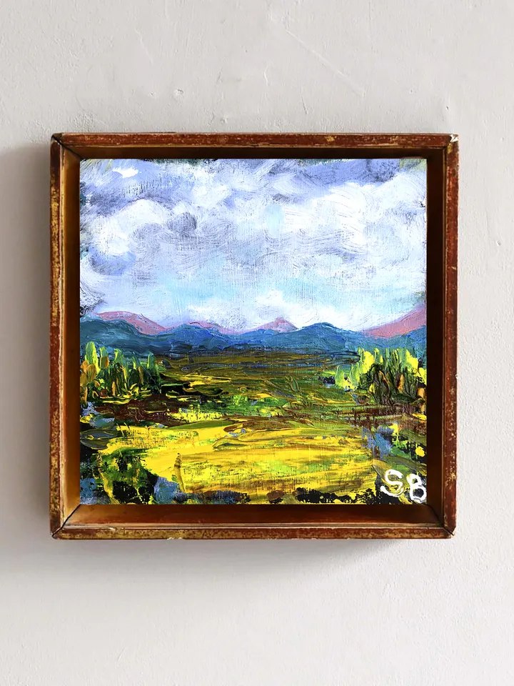 Alaska Mountains Original Art by SerjBond