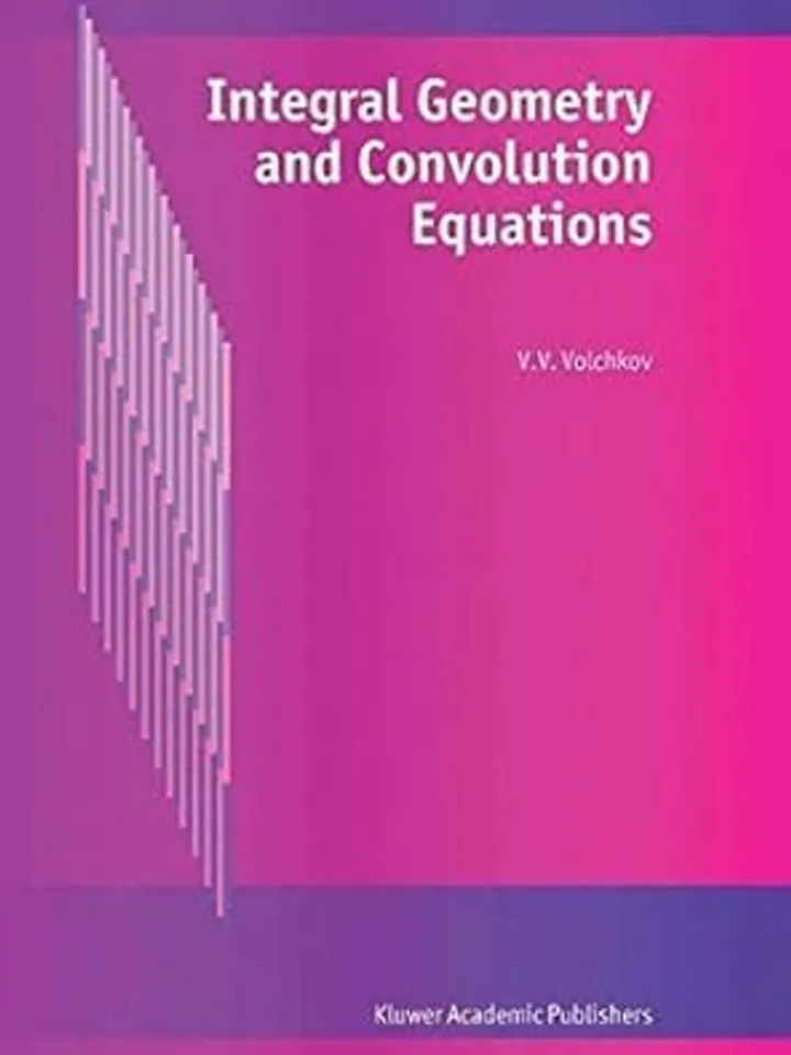 Integral Geometry and Convolution Equations Digital Download Ebook PDF