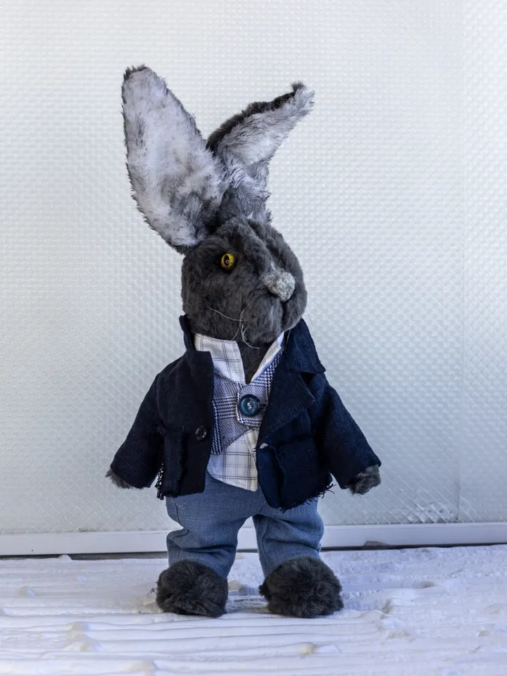 Rare Rabbit Toy: Limited Edition Handmade Collectible for Toy Collectors