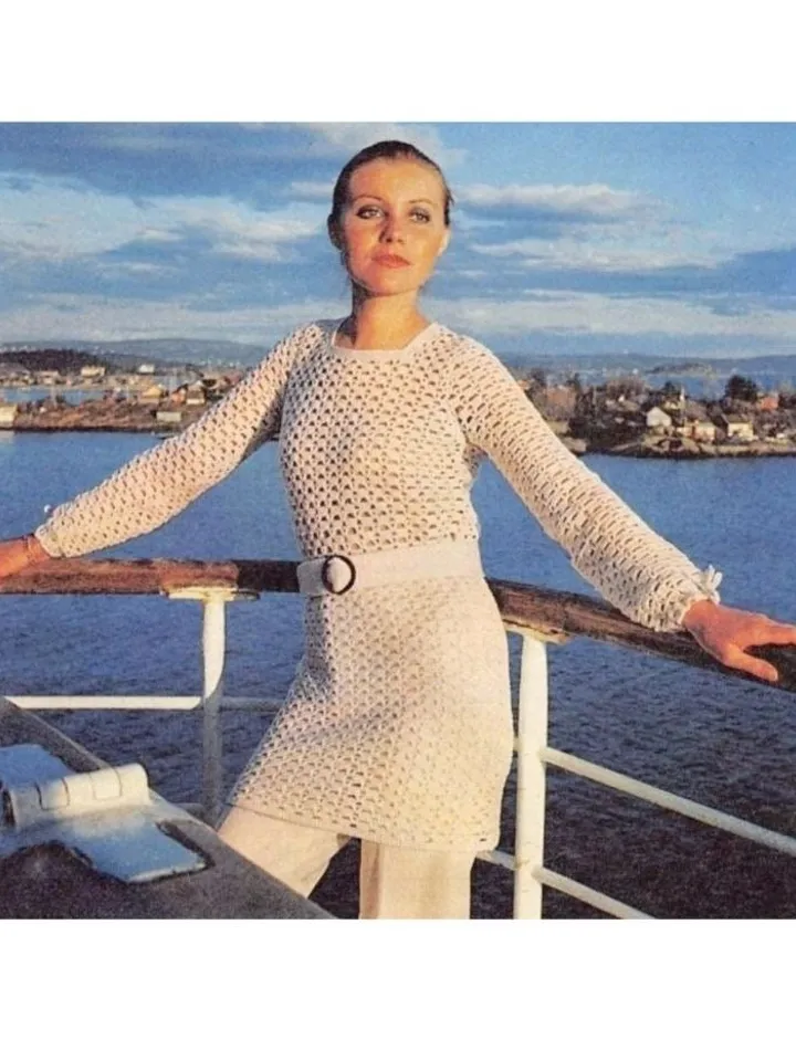 Tunic crochet pattern, easy tunic crochet pattern pdf instant download summer tunic