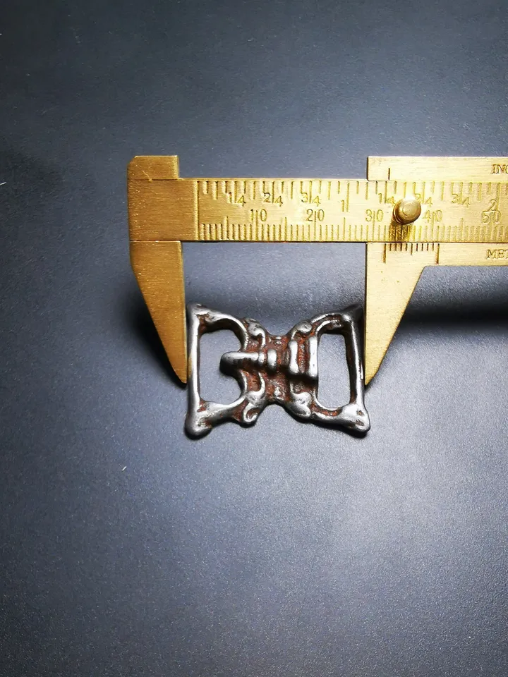 Gandhanra Handmade Scripture Book Buckle,DIY Buckle for Book,Belt,Made of Cold Iron