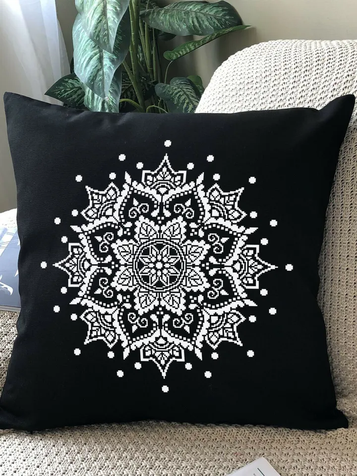 Flower mandala set cross stitch pattern download pdf Floral cross stitch chart Home decor Modern beginner stitch Floral mandala digital #S64