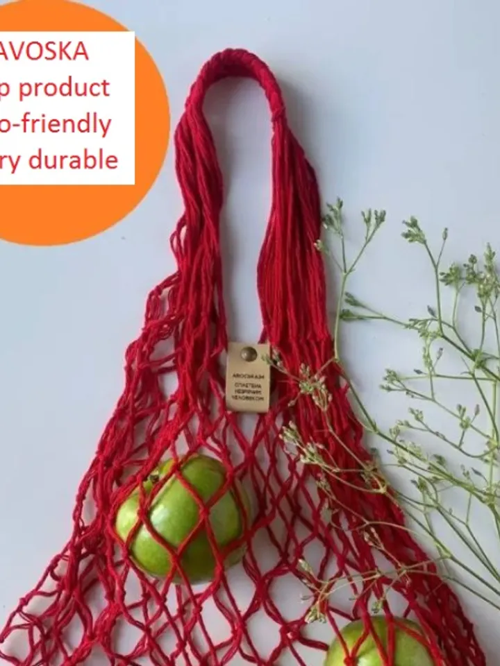 Avoska String bag shopping bag shopping net with handles