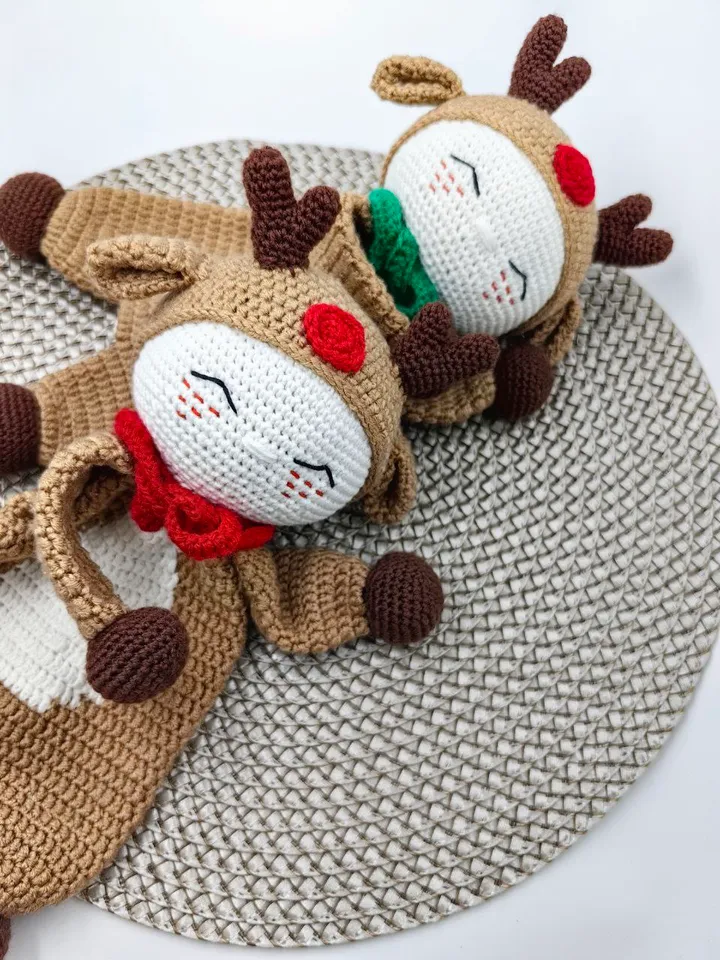 Reindeer Baby Lovey