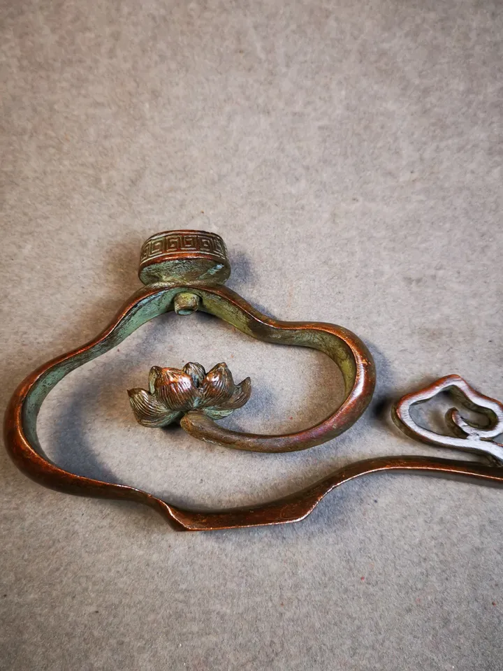 Gandhanra Handmade Cloud Shape Tibetan Cone Incense Burner,for Cone and Stick Incense