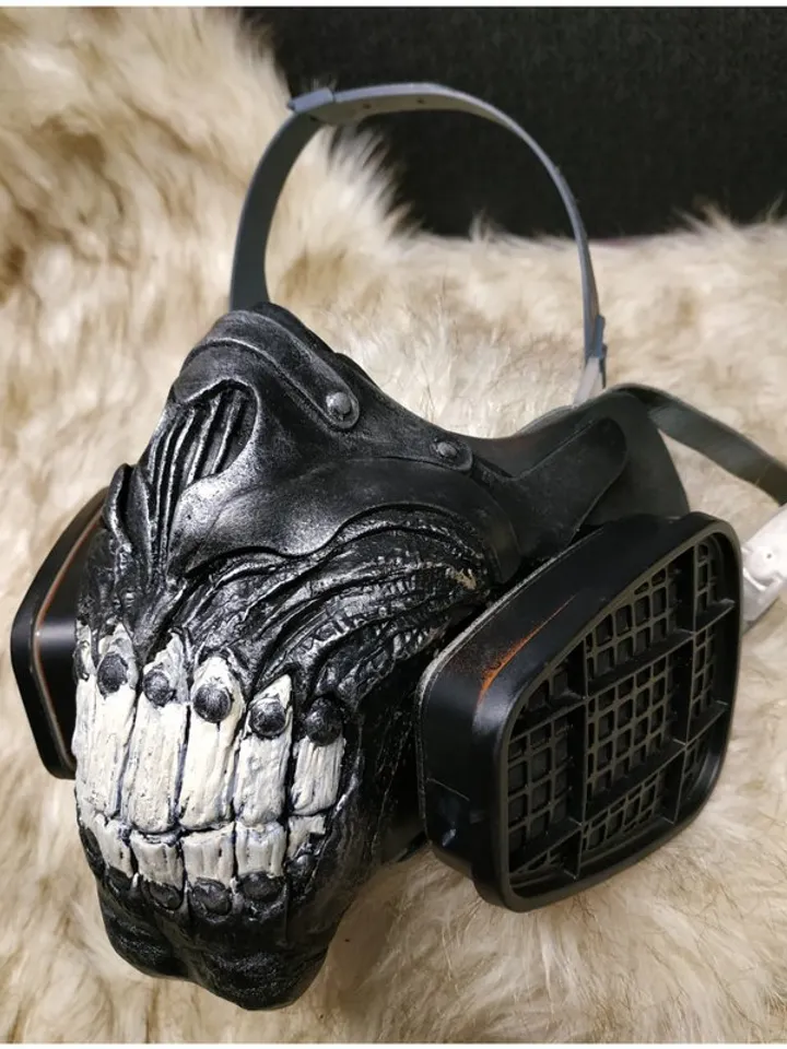 Mad Max - Joe mask - inspired - cosplay mask - cover for a respirator face mask