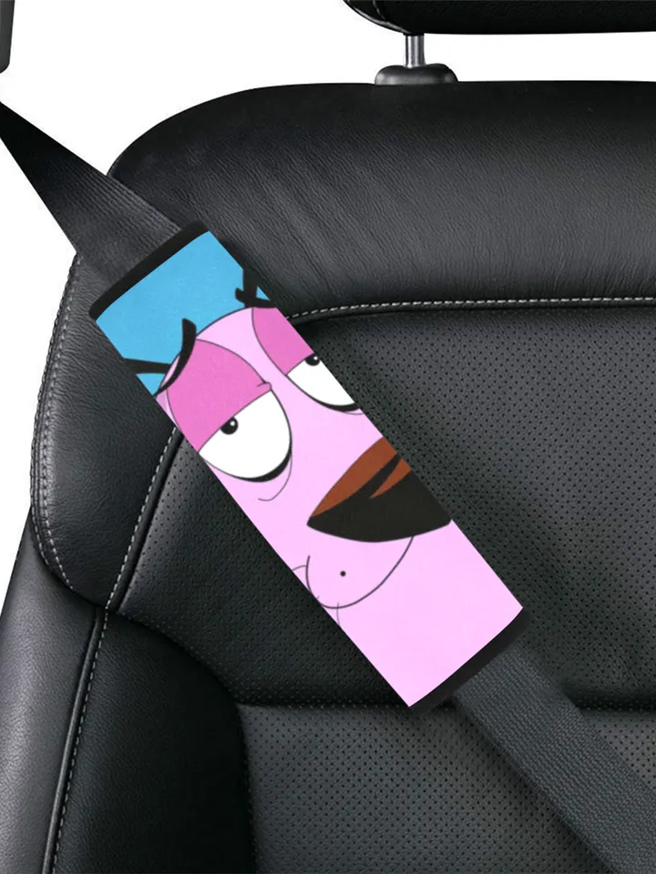 Courage The Cowardly Dog Car Seat Belt Cover
