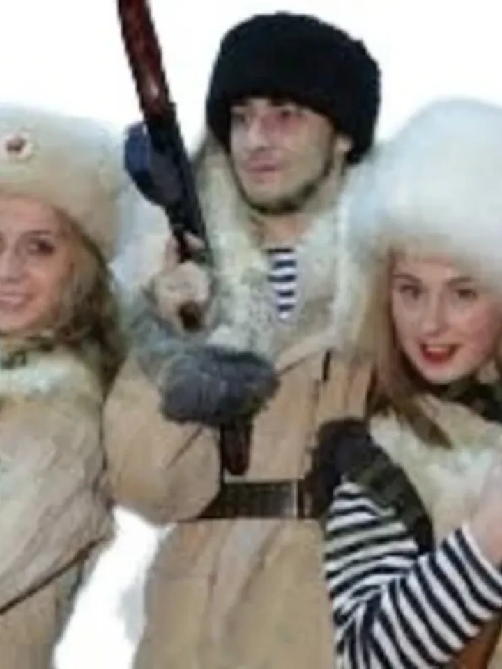 Military Surplus Excellent 1 Airsoft Bekesha Fur Sheepskin