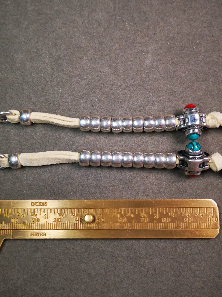Gandhanra Handmade 5-7mm Tibetan Buddhist Prayer Bead Counters for 8-15mm Mala