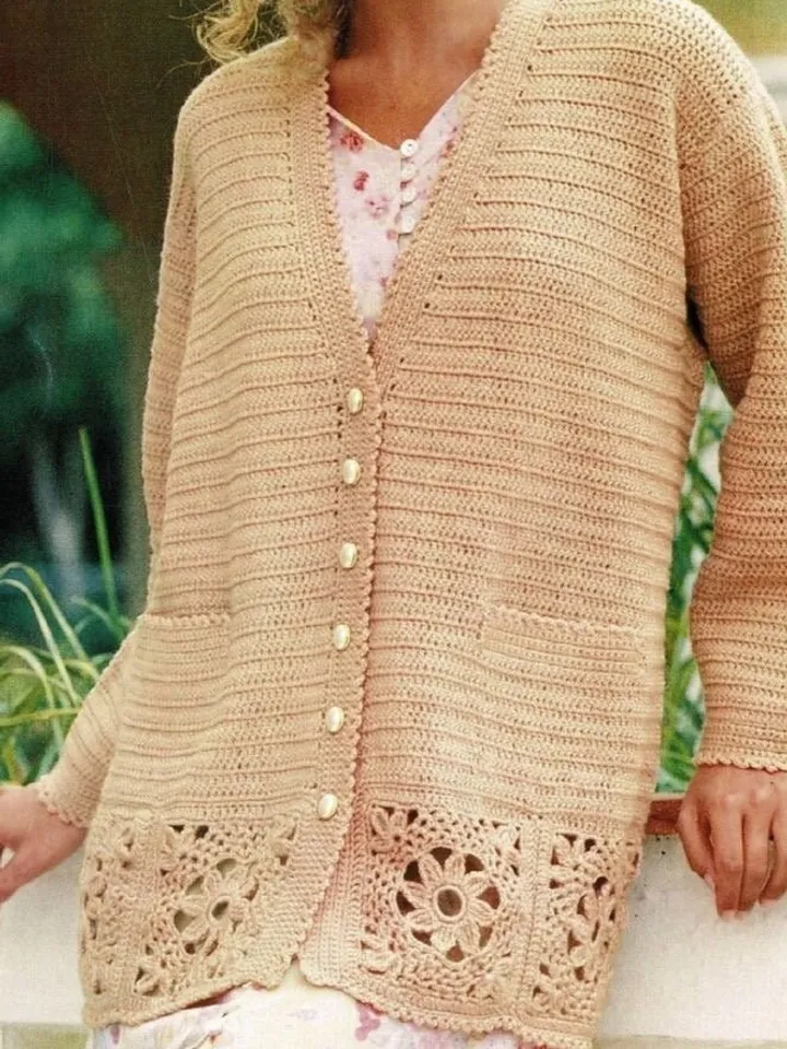 Crochet cardigan pattern ladies cardigan crochet lace cardigan pattern