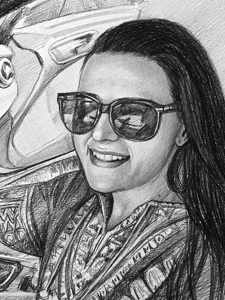 Custom pencil portrait from photo | Order a pencil portrait | Realistic portrait to order from a photo with graphite pencils on paper