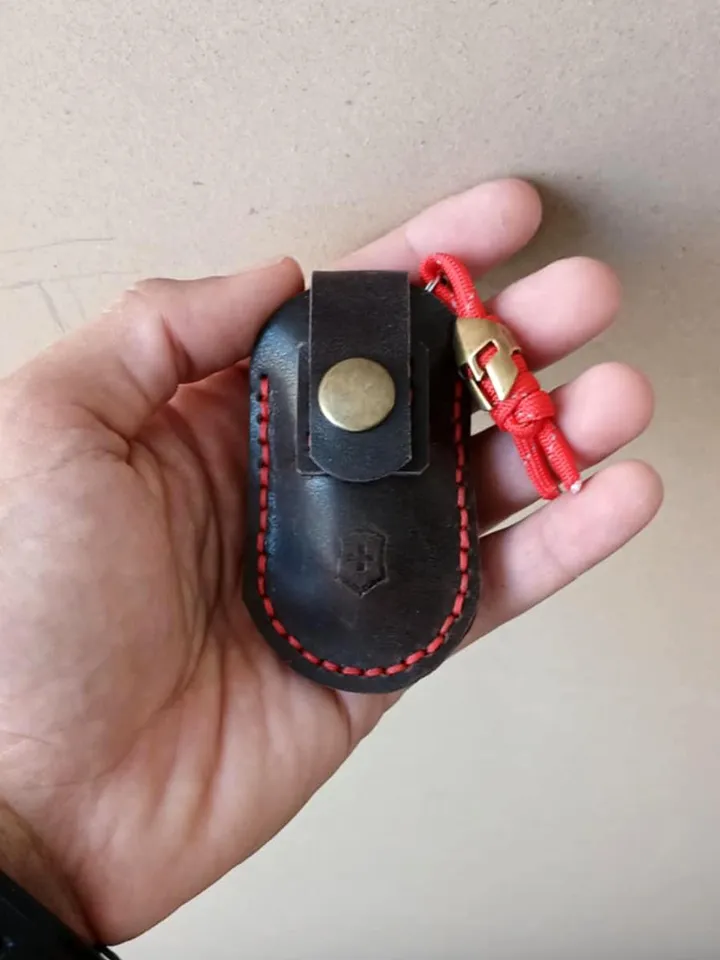 Victorinox Minichamp Leather Sheath Pattern – Digital PDF | DIY Pocket Knife Case | Leathercraft Template for Outdoor & EDC Lovers