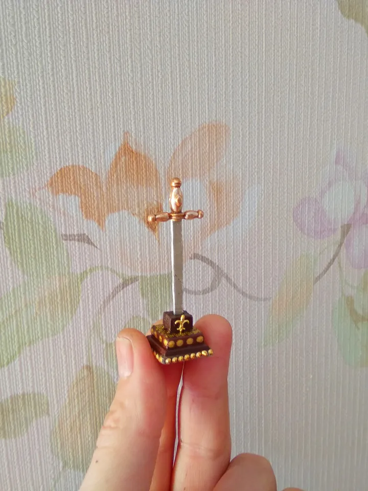 Dollhouse weapons. Collection weapon. Museum exhibit.1:12 scale.