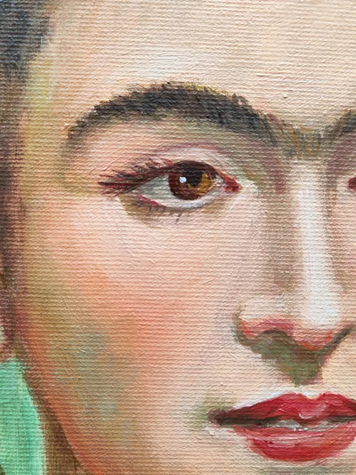 Frida Khalo Painting Artist Portrait by 16x12 inch