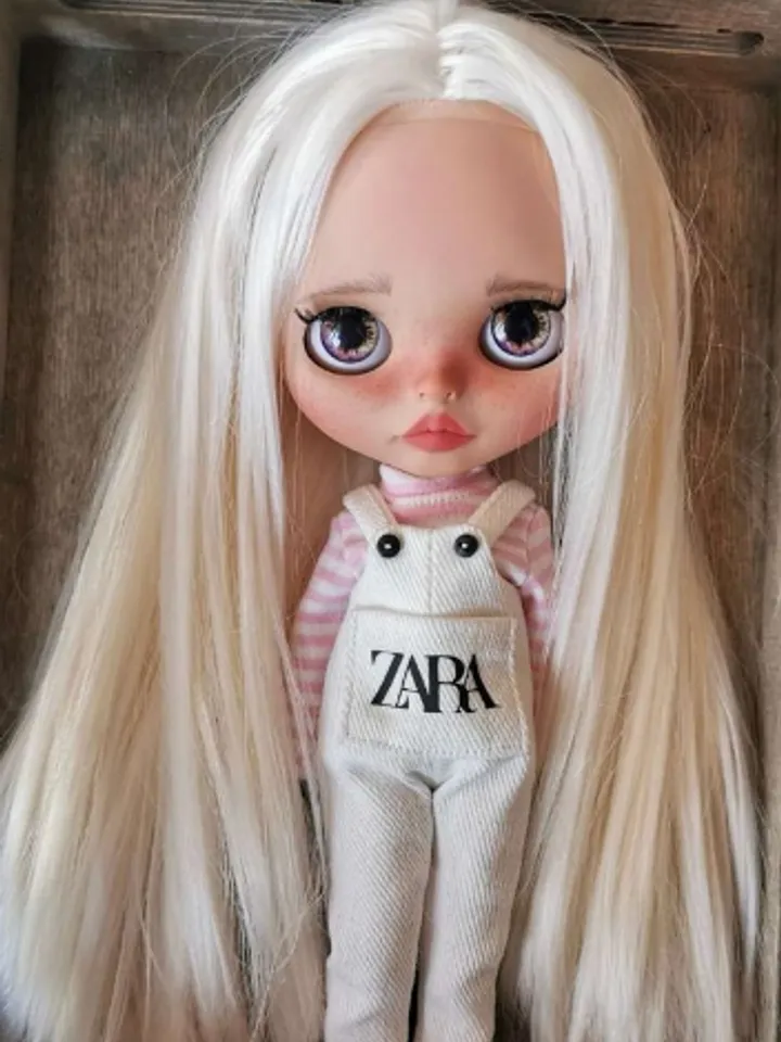Blythe Doll Custom OOAK TBL Long Hair Princess Doll Gift for Girl Collectible Doll