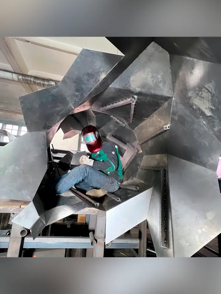 Welding Project Plans Drawings Charging Bull (DXF, PDF)