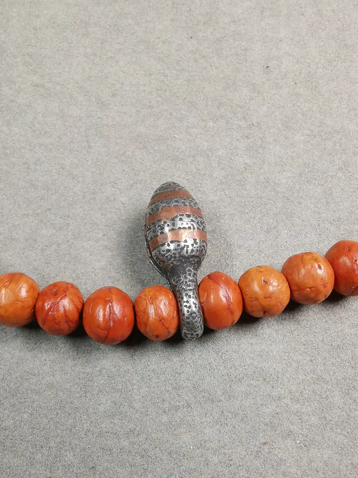 Gandhanra Handmade Buddhist Mala Counter Clip,Bum Counter Clip for Prayer Beads, Shape,Mala Accessories