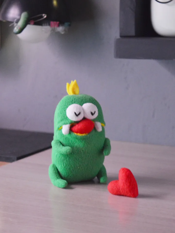 PDF Plush Toy Set – Veggie Softies with Pocket Mouth