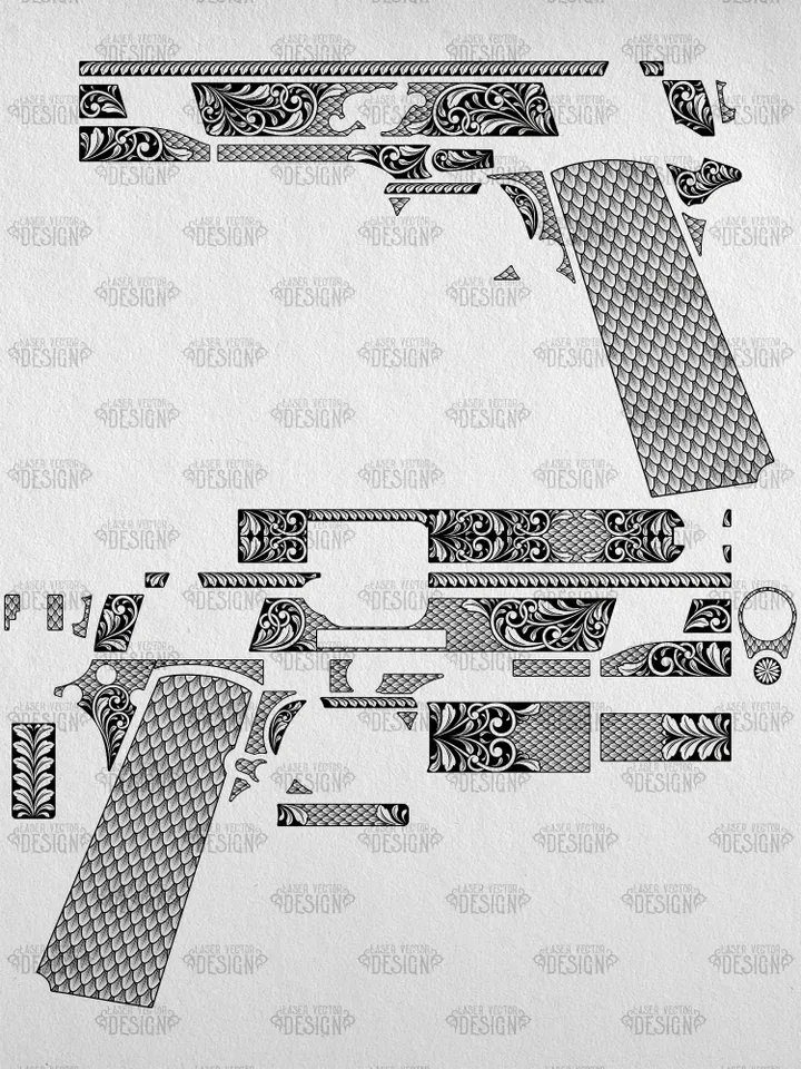 VECTOR DESIGN Kimber Eclipse Target ll Scrolls and scale