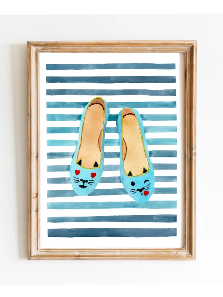 Shoes Print, Fashion Wall Art, Modern Wall Art, Girls Room Decor, Shoes Illustration, Dressing Room Decor, Girls Room Wall Art, Girls Print
