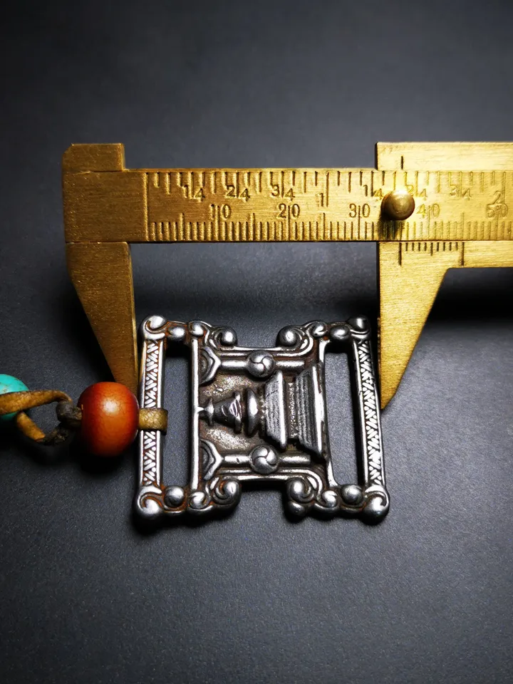Gandhanra Handmade Scripture Book Buckle,DIY Buckle for Book,Belt,Made of Cold Iron