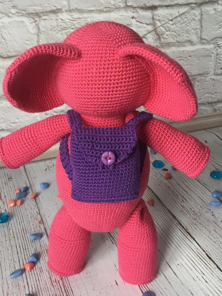 Crochet Pattern Elephant Ellie
