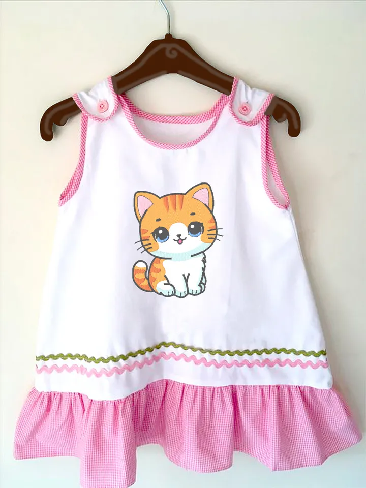 Cat embroidery designs Machine embroidery pattern 5 size, Embroidery files cat, Cute kitty for baby embroidery, Cat lover gift #R25