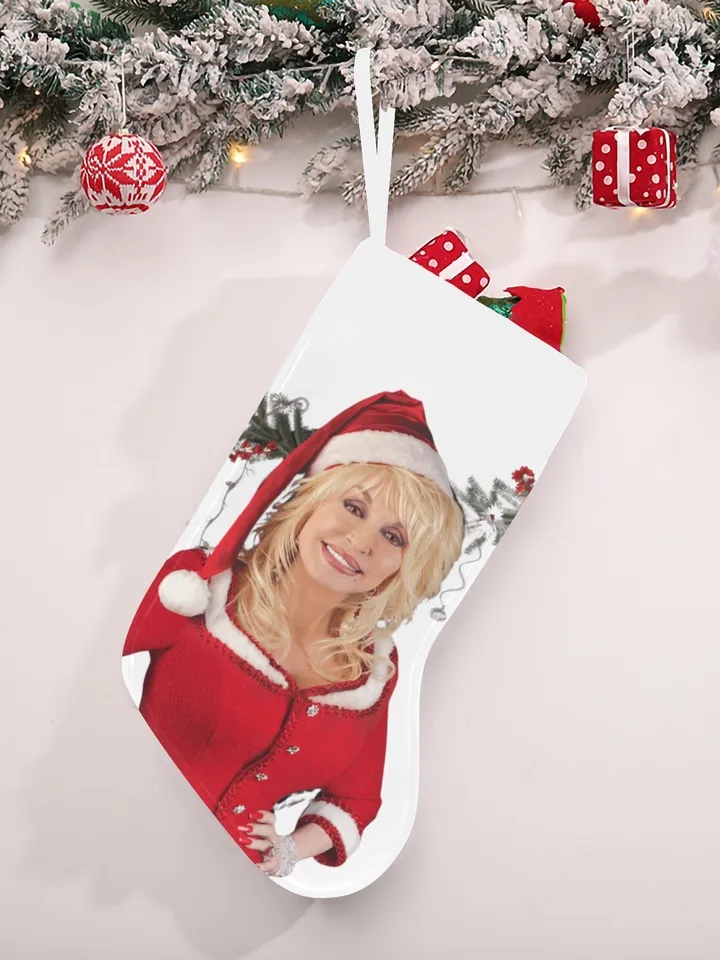 Holly Dolly Christmas Stocking