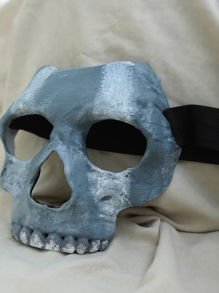 Ghost Skull Ghost Mask from Call Of Duty Modern Warfare Ghost mask