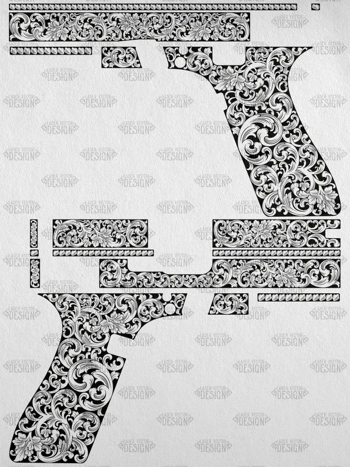 VECTOR DESIGN Glock 21 gen 2 Scrollwork