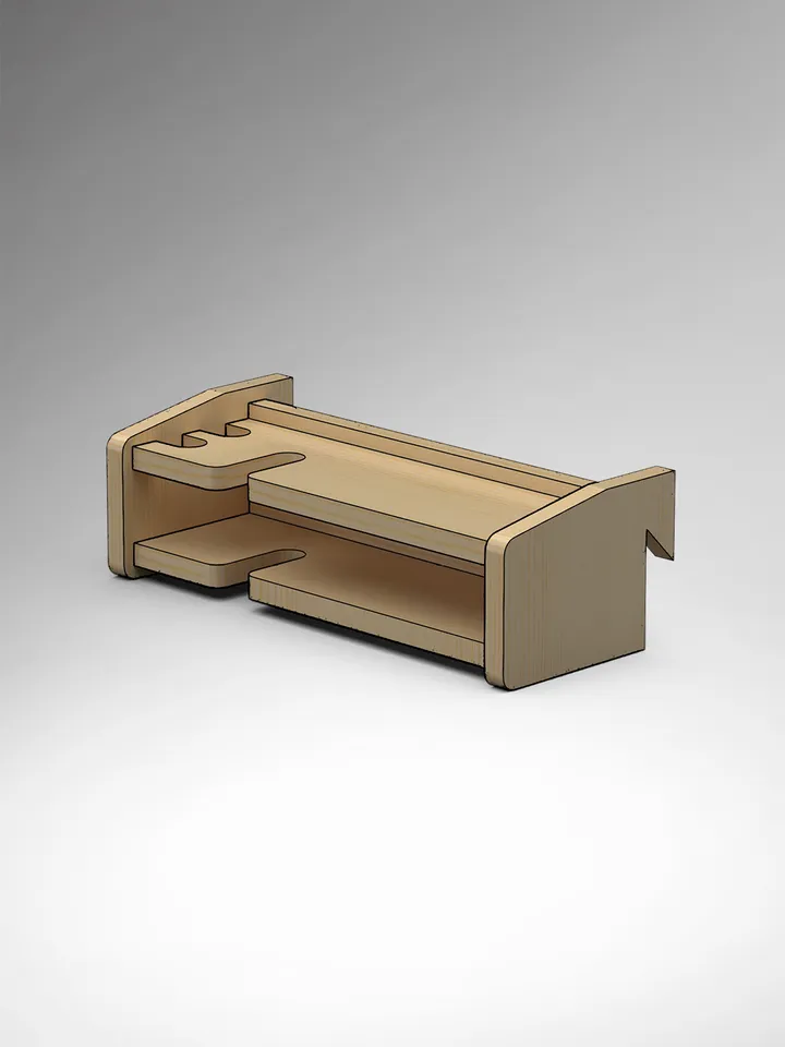 Electric Jigsaws Rack Plans (PDF, SVG) for Workshop – DIY French Cleat Storage System