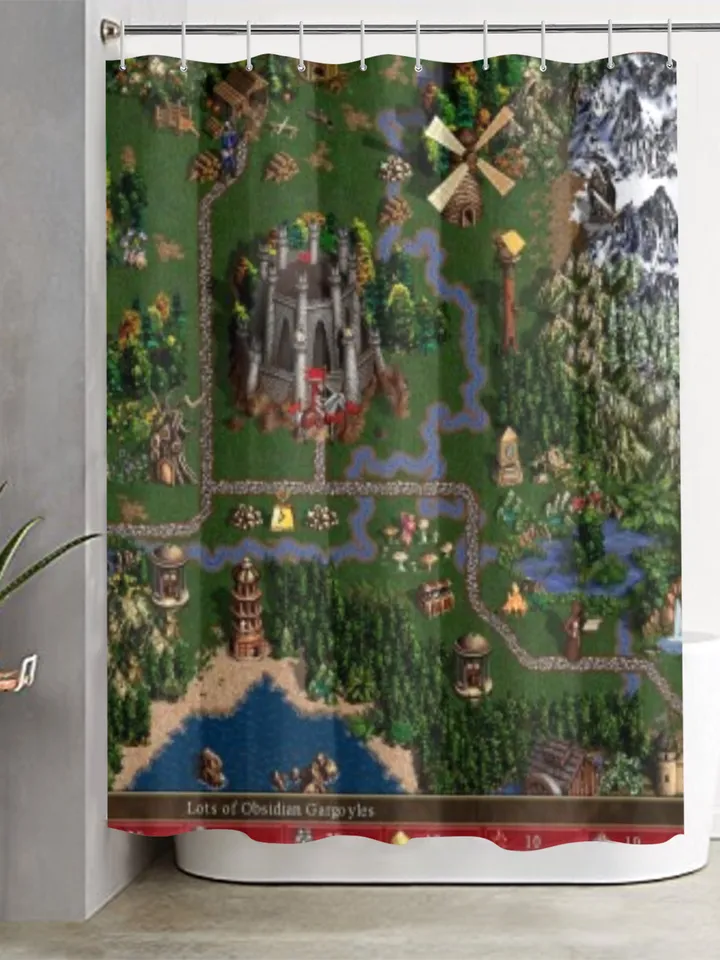 Heroes of Might and Magic Shower Curtain