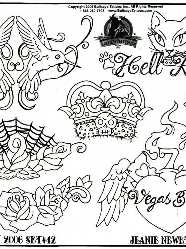 Tattoo flash Vol.7