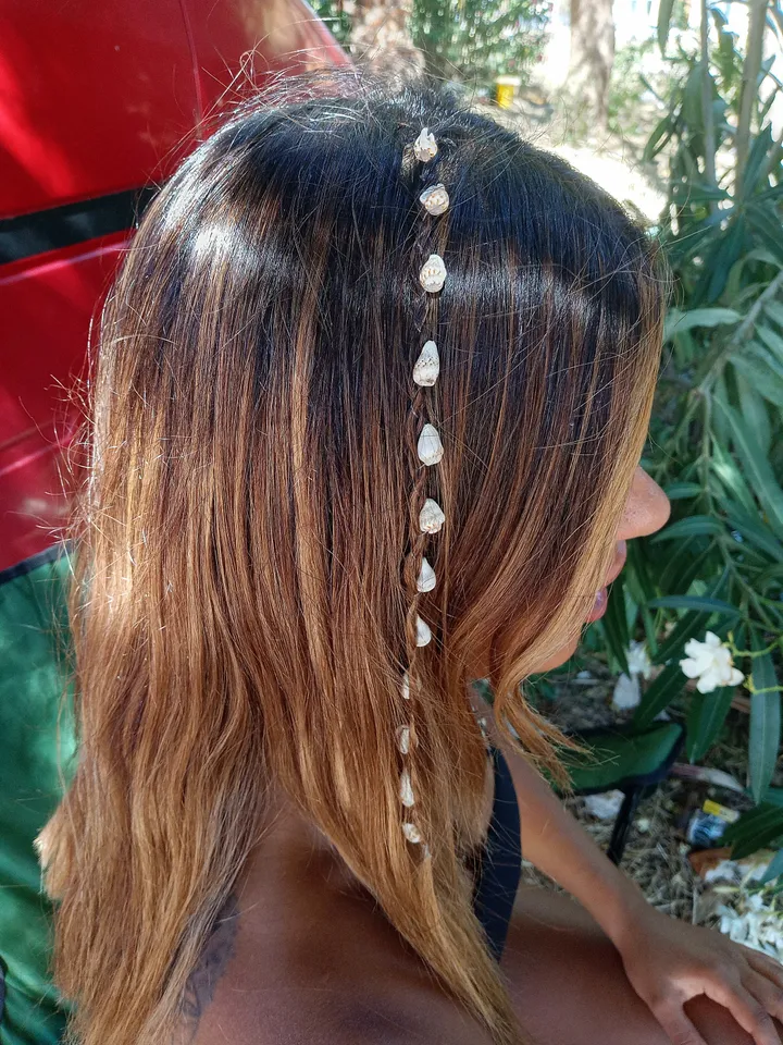 Hair Beads sea Shell Hair beads