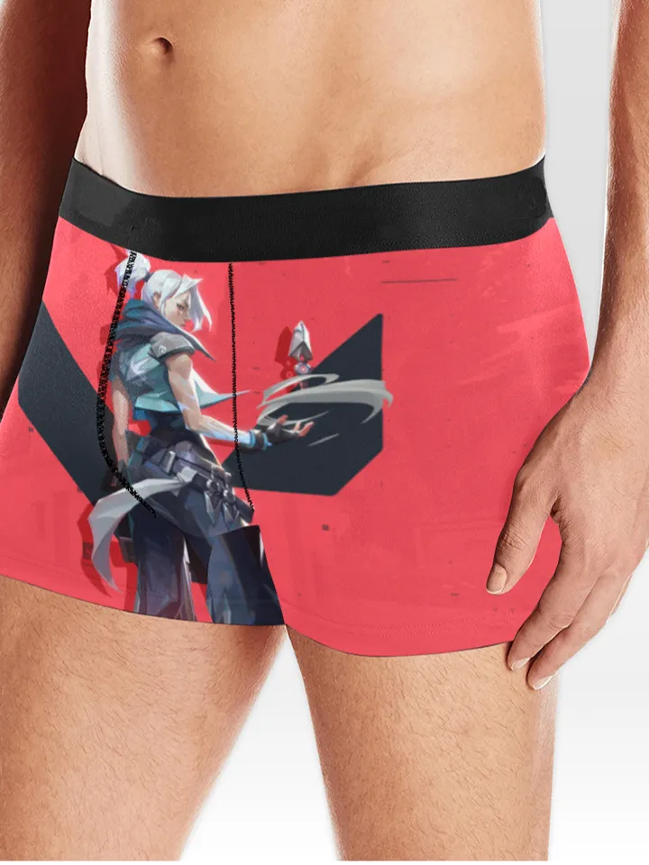 Jett in Valorant Boxer Briefs Underwear