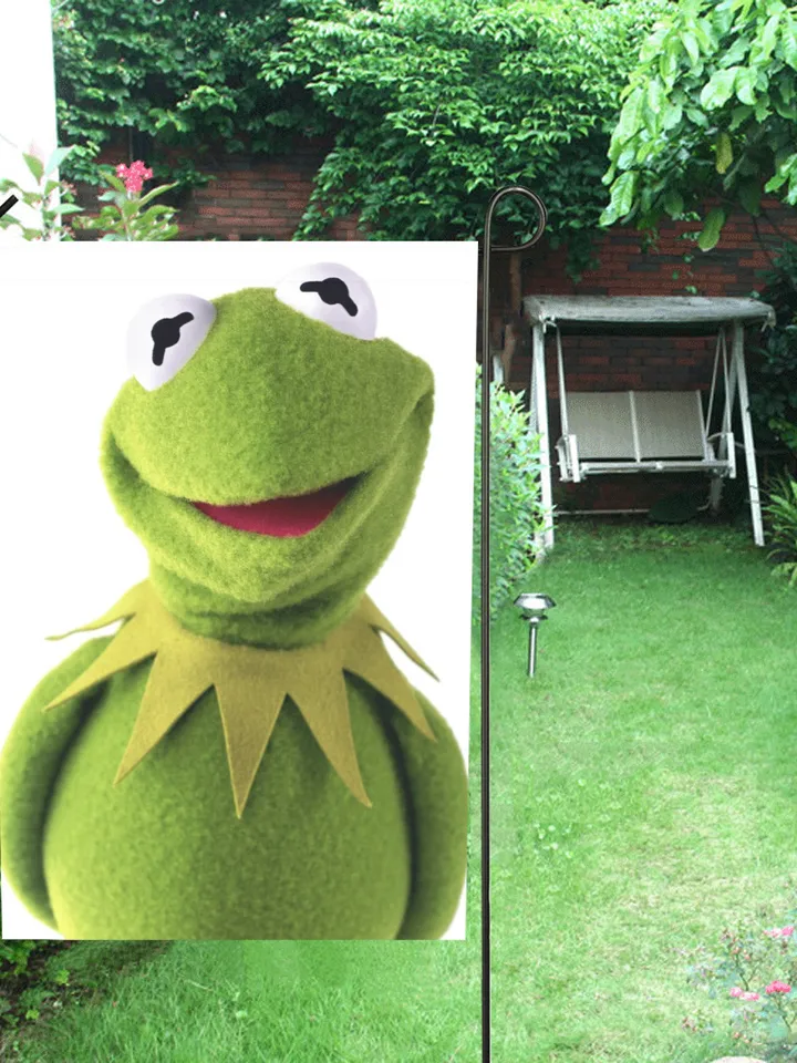 Kermit Garden Flag