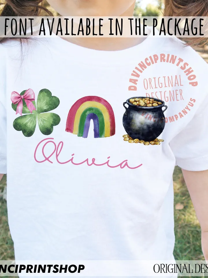 2 files, St.Patricks Day PNG, Kids St Patrick Day Png, Toddler St.Patricks Day png, Lucky png, Shamrock png, Png for kids, Toddler shirt png