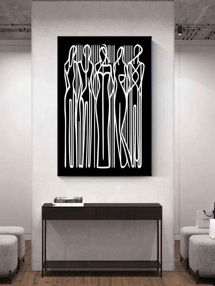 Woman Line Art Print Set of 2, Woman Line Drawing Wall Art, Living Room Wall Art, Woman Line Draw Illustration, Woman Line Art Poster Set
