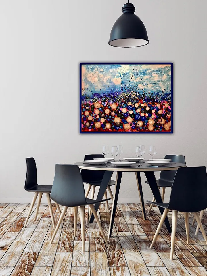 Formula,mix media fantasy painting on yupo paper,colourful alcohol inks and stained glass painting,original unique painting,wall decor,gift.