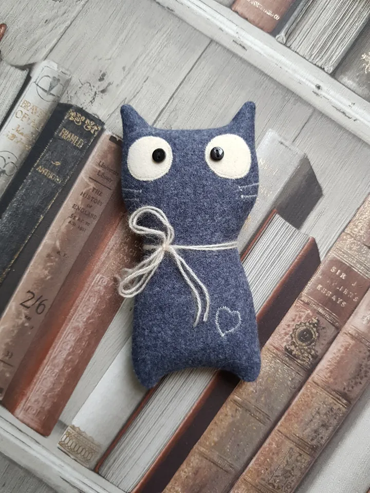 Cat sewing pattern PDF, digital tutorial in english