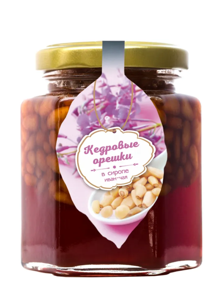 Pine Nut Kernel In a Syrup Of Willow Tea, 220 gr.